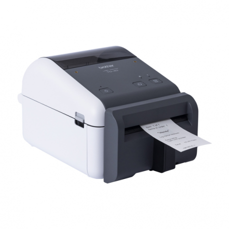 Brother TD-4420DNFC - Label printer - direct thermal - Roll (10.6 cm) - 203 dpi - up to 203 mm / sec - USB 2.0, LAN, serial - cutter - 3