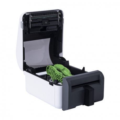 Brother TD-4420DNFC - Label printer - direct thermal - Roll (10.6 cm) - 203 dpi - up to 203 mm / sec - USB 2.0, LAN, serial - cutter - 4