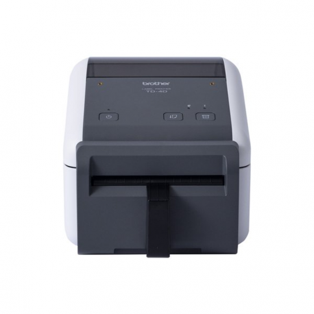 Brother TD-4420DNFC - Label printer - direct thermal - Roll (10.6 cm) - 203 dpi - up to 203 mm / sec - USB 2.0, LAN, serial - cutter - 6