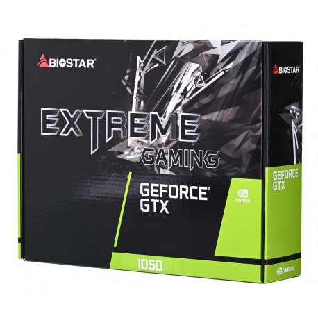 Graphics Card|BIOSTAR|NVIDIA GeForce GTX 1050|4 GB|GDDR5|128 bit|PCIE 4.0 16x|GPU 1354 MHz|Dual Slot Fansink|1xDVI-D|1xHDMI|1xDi - 1