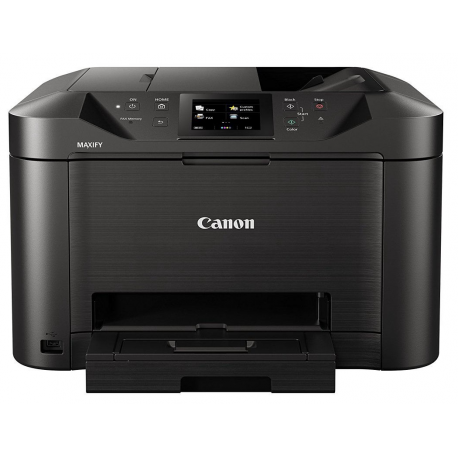 Canon MAXIFY MB5150 - Multifunction printer - colour - ink-jet - A4 (210 x 297 mm), Legal (216 x 356 mm) (original) - A4/Legal (media) - up to 22 ppm (copying) - up to 24 ipm (printing) - 250 sheets - 33.6 Kbps - USB 2.0, LAN, Wi-Fi(n), USB host - 0