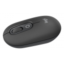 Logitech POP - Mouse - customisable emoji - optical - 4 buttons - wireless - Bluetooth 5.1 LE - graphite