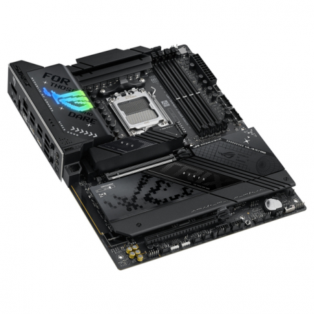 ASUS ROG STRIX X870-F GAMING WIFI - Motherboard - ATX - Socket AM5 - AMD X870 Chipset - USB4, USB 3.2 Gen 2, USB-C 3.2 Gen2, USB 3.2 Gen 1, USB-C 3.2 Gen 2x2 - Wi-Fi 7, 2.5 Gigabit LAN, Bluetooth - onboard graphics (CPU required) - HD Audio (8-channel) - 6