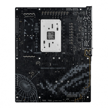 ASUS ROG STRIX X870-F GAMING WIFI - Motherboard - ATX - Socket AM5 - AMD X870 Chipset - USB4, USB 3.2 Gen 2, USB-C 3.2 Gen2, USB 3.2 Gen 1, USB-C 3.2 Gen 2x2 - Wi-Fi 7, 2.5 Gigabit LAN, Bluetooth - onboard graphics (CPU required) - HD Audio (8-channel) - 7