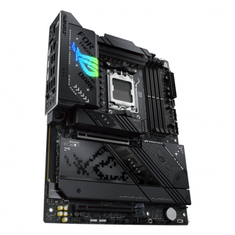 ASUS ROG STRIX X870-F GAMING WIFI - Motherboard - ATX - Socket AM5 - AMD X870 Chipset - USB4, USB 3.2 Gen 2, USB-C 3.2 Gen2, USB 3.2 Gen 1, USB-C 3.2 Gen 2x2 - Wi-Fi 7, 2.5 Gigabit LAN, Bluetooth - onboard graphics (CPU required) - HD Audio (8-channel) - 10