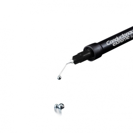 Thermal Grizzly Conductonaut Extreme - Liquid metal thermal paste applicator - silver - 3