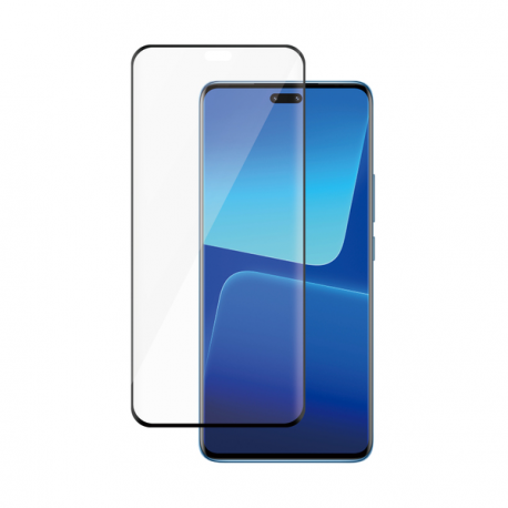 SAFE. by PanzerGlass - Screen protector for mobile phone - ultra-wide fit - glass - frame colour black - for Xiaomi 13 Lite - 0