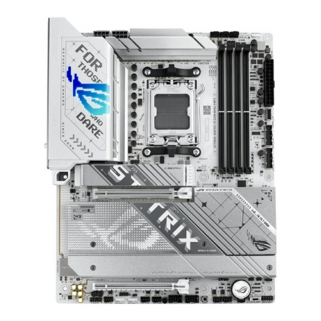 ASUS ROG STRIX X870-A GAMING WIFI - Motherboard - ATX - Socket AM5 - AMD X870 Chipset - USB4, USB 3.2 Gen 2, USB-C 3.2 Gen2, USB 3.2 Gen 1, USB-C 3.2 Gen 2x2 - Wi-Fi 7, 2.5 Gigabit LAN, Bluetooth - onboard graphics (CPU required) - HD Audio (8-channel) - 0
