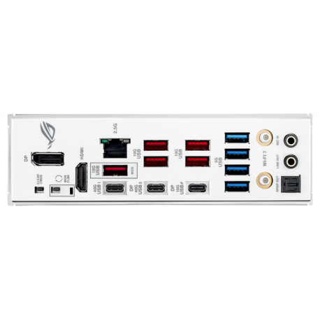 ASUS ROG STRIX X870-A GAMING WIFI - Motherboard - ATX - Socket AM5 - AMD X870 Chipset - USB4, USB 3.2 Gen 2, USB-C 3.2 Gen2, USB 3.2 Gen 1, USB-C 3.2 Gen 2x2 - Wi-Fi 7, 2.5 Gigabit LAN, Bluetooth - onboard graphics (CPU required) - HD Audio (8-channel) - 7