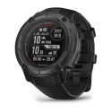 Garmin Instinct 2X Solar - Tactical Edition - 50 mm - fiber-reinforced polymer - Yes smart watch with band - wrist size: 145-228 mm - monochrome - 64 MB - Bluetooth, ANT+ - 67 g - black