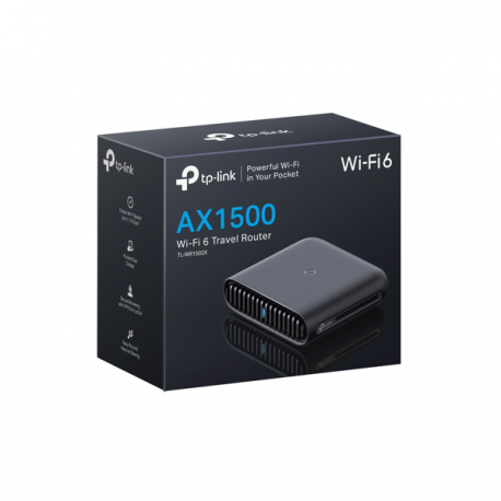 TP-Link TL-WR1502X V1 - Wireless router 1-port switch - 1GbE - Wi-Fi 5, Wi-Fi 6 - Dual Band - 7
