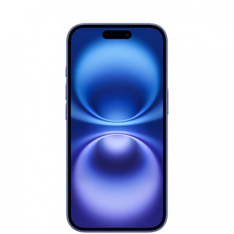 Apple iPhone 16 - 5G smartphone - dual-SIM  /  Internal Memory 128 GB - OLED display - 6.1" - 2556 x 1179 pixels - 2x rear cameras 48 MP, 12 MP - front camera 12 MP - ultramarine - 1