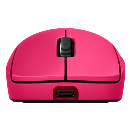 Logitech G PRO 2 - Mouse - gaming - right and left-handed - optical - 8 buttons - wireless, wired - 2.4 GHz, USB - USB Logitech LIGHTSPEED receiver - pink - 2