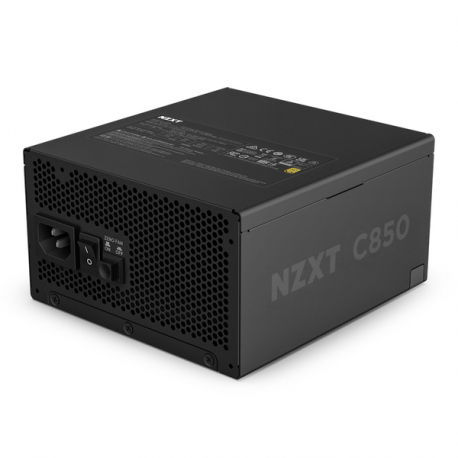 NZXT C-Series C850 - Power supply (internal) - ATX12V 3.1 /  EPS12V 2.92 - 80 PLUS Gold - AC 100-240 V - 850 Watt - active PFC - Europe - matte black - 3