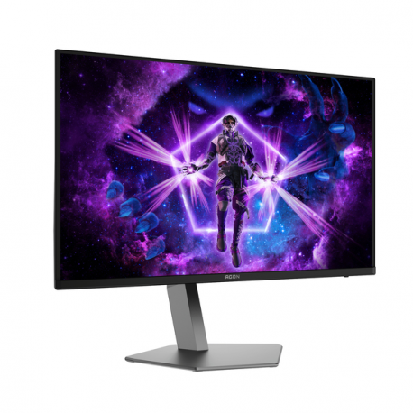 AOC AGON PRO AG326UD - OLED monitor - gaming - 32" (31.5" viewable) - 3840 x 2160 4K UHD (2160p) @ 165 Hz - 250 cd / m² - 15000000:1 - DisplayHDR 400 True Black - 0.03 ms - 2xHDMI, DisplayPort - speakers - dark grey - 14