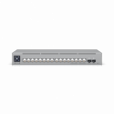 Ubiquiti UniFi Switch Pro Max 16 PoE - Switch - L3 - Managed - 12 x 10 / 100 / 1000 (12 PoE+, 4 PoE++) + 4 x 2.5GBase-T + 2 x 10 Gigabit Ethernet - desktop, rack-mountable - PoE++ (180 W) - DC