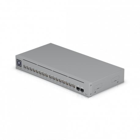 Ubiquiti UniFi Switch Pro Max 16 PoE - Switch - L3 - Managed - 12 x 10 / 100 / 1000 (12 PoE+, 4 PoE++) + 4 x 2.5GBase-T + 2 x 10 Gigabit Ethernet - desktop, rack-mountable - PoE++ (180 W) - DC - 5