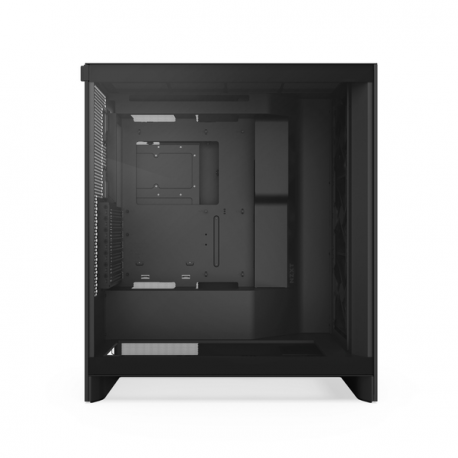 NZXT H series H7 Flow - Mid tower - ATX - windowed side panel (tempered glass) - no power supply - matte black - USB / Audio - 1