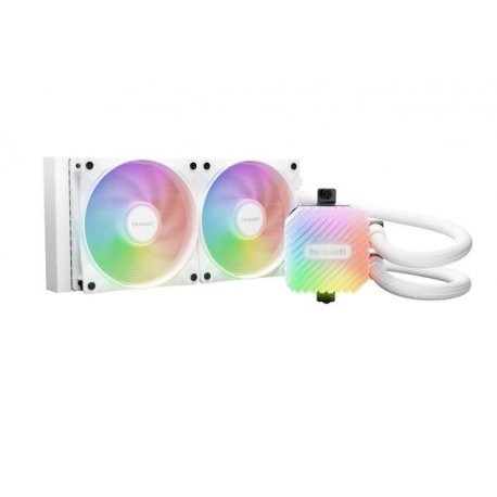 be quiet! Light Loop - Processor liquid cooling system  - Radiator Size:  240 mm - (for: AM5, AM4, LGA1851, LGA1700, LGA1200, LGA1150, LGA1151, LGA1155) - 120 mm - white - 0