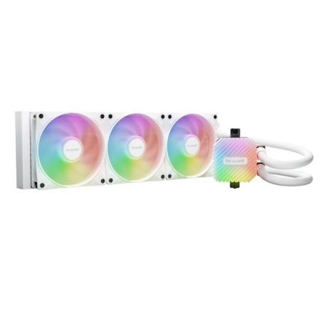 be quiet! Light Loop - Processor liquid cooling system  - Radiator Size:  360 mm - (for: LGA1851, LGA1700, LGA1200, LGA1150, LGA1151, LGA1155, AM4, AM5) - 120 mm - white - 0