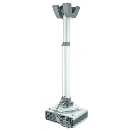 Vogel's Professional PPC 1555 - Mounting kit (ceiling mount, interface plate, telescopic pole) - for projector - silver - ceiling mountable - 3