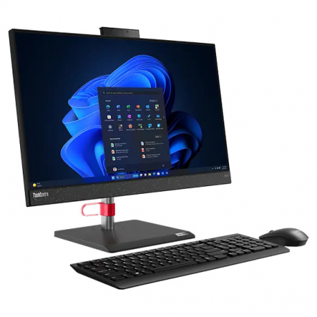 Lenovo ThinkCentre neo 50a 24 Gen 5 12SD - All-in-one with monitor stand - Core i5 13420H  /  up to 4.6 GHz - RAM 16 GB - SSD 256 GB - TCG Opal Encryption 2, NVMe - UHD Graphics - Gigabit Ethernet, Bluetooth 5.2, IEEE 802.11ax (Wi-Fi 6) - Win 11 Pro - monitor: LED 23.8" 1920 x 1080 (Full HD) @ 100 Hz - keyboard: Nordic - luna grey - Lenovo TopSeller - with 3 Years Lenovo Onsite Support, CO2 Offset 0.5 ton (2nd Gen) - 6