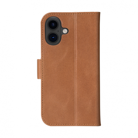 dbramante1928 Copenhagen - Flip cover for mobile phone - full-grain leather - tan - for Apple iPhone 16 - 3