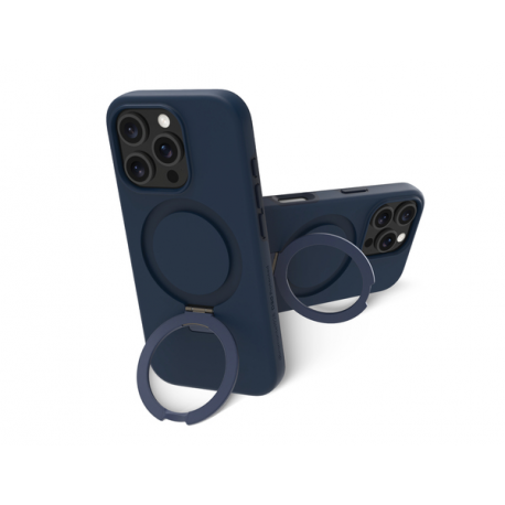 dbramante1928 Iceland Ultra - Back cover for mobile phone - kickstand - MagSafe compatibility - D3O, plastic - blue - for Apple iPhone 16 Pro - 1