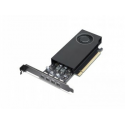 NVIDIA RTX A400 - Graphics card - RTX A400 - 4 GB GDDR6 - PCIe 4.0 x8 - 4 x Mini DisplayPort