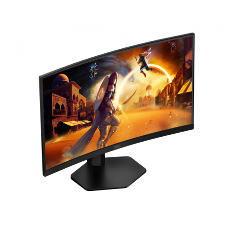 AOC Gaming C27G4ZXU - LED monitor - gaming - curved - 27" - 1920 x 1080 Full HD (1080p) @ 280 Hz - Fast VA - 300 cd / m² - 4000:1 - HDR10 - 0.3 ms - speakers - black - 12