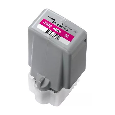 Canon PFI-4100 M - 80 ml - magenta - original - hanging box - ink tank - for imagePROGRAF PRO-1100 - 0