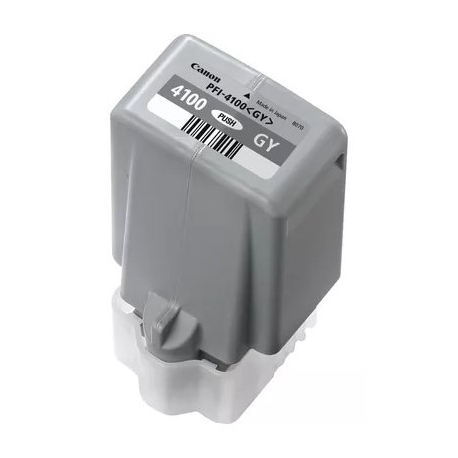 Canon PFI-4100 GY - 80 ml - grey - original - hanging box - ink tank - for imagePROGRAF PRO-1100 - 0