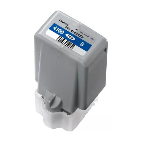 Canon PFI-4100 B - 80 ml - blue - original - hanging box - ink tank - for imagePROGRAF PRO-1100 - 0