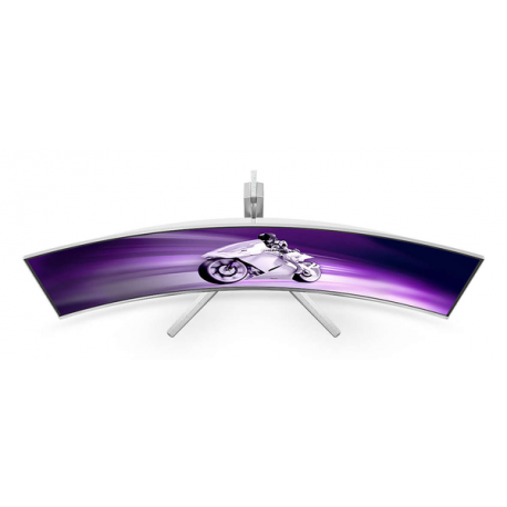 Philips Evnia 8000 49M2C8900L - OLED monitor - gaming - curved - 49" (48.9" viewable) - 5120 x 1440 Dual Quad HD @ 144 Hz - 1000 cd / m² - 1000000:1 - DisplayHDR 400 True Black - 0.03 ms - 2xHDMI, DisplayPort, USB-C - speakers with subwoofer - white - 8