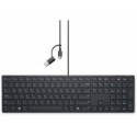 Dell Wired Collaboration Keyboard KB525C - Keyboard - USB, USB-C - QWERTY - US International - with 3 years Advanced Exchange Service