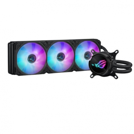 ASUS ROG STRIX LC III 360 ARGB LCD - Processor liquid cooling system - (for: AM4, LGA1200, LGA1700, AM5, LGA115x Socket) - 120 mm - 0