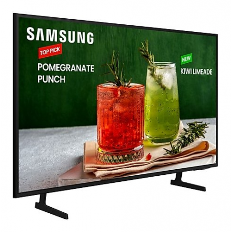 Samsung BE85D-H - 85" Diagonal Class BED-H Series LED-backlit LCD TV - Crystal UHD - digital signage - Smart TV - Tizen OS - 4K UHD (2160p) 3840 x 2160 - HDR - Edge LED BLU - black - 6