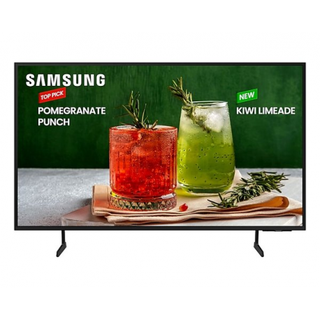 Samsung BE75D-H - 75" Diagonal Class BED-H Series LED-backlit LCD TV - Crystal UHD - digital signage - Smart TV - Tizen OS - 4K UHD (2160p) 3840 x 2160 - HDR - Edge LED BLU - black - 2
