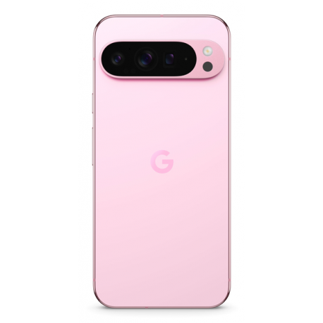 Google Pixel 9 Pro XL - 5G smartphone - dual-SIM - RAM 16 GB  /  Internal Memory 256 GB - OLED display - 6.8" - 2992 x 1344 pixels (120 Hz) - 3x rear cameras 50 MP, 48 MP, 48 MP - front camera 42 MP - rose quartz - 2