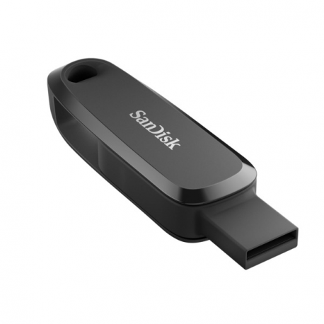 SanDisk Phone - USB flash drive - 64 GB - USB 3.2 Gen 1  /  USB-C - black - 1
