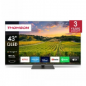 Thomson 43QG5C14 - 43" Diagonal Class LED-backlit LCD TV - QLED - Smart TV - Google TV - 4K UHD (2160p) 3840 x 2160 - HDR - Direct LED, Quantum Dot - dark grey