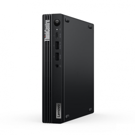 Lenovo ThinkCentre M75q Gen 5 12RQ - Tiny Ryzen 5 8500GE  /  up to 5 GHz - RAM 16 GB - SSD 512 GB - TCG Opal Encryption 2, NVMe - Radeon 740M - Gigabit Ethernet, Bluetooth 5.3, IEEE 802.11ax (Wi-Fi 6) - Win 11 Pro - monitor: none - keyboard: Nordic - black - Lenovo TopSeller - with 3 Years Lenovo Onsite Support, CO2 Offset 0.5 ton (2nd Gen) - 2