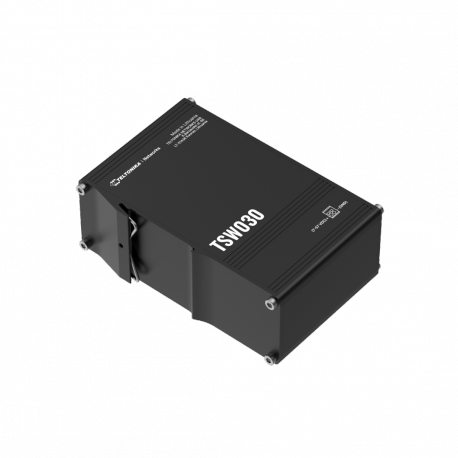 Teltonika TSW030 - Switch - unmanaged - 8 x 10 / 100 - DIN rail mountable - 2
