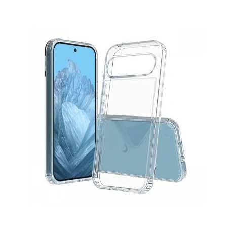 Screenor - Back cover for mobile phone - thermoplastic polyurethane (TPU) - clear - for Google Pixel 9, 9 Pro - 0