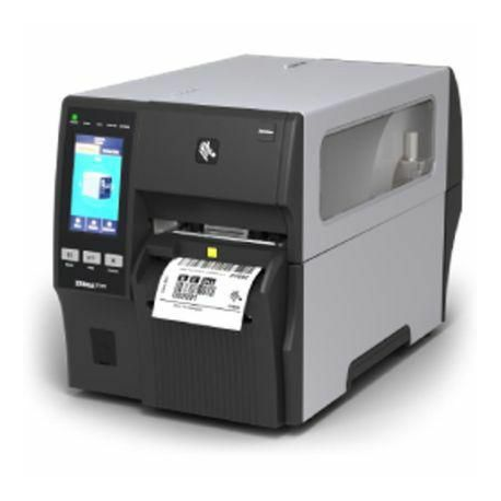 Zebra ZT411 - Label printer - direct thermal  /  thermal transfer - Roll (7.6cm) - 600 dpi - up to 356 mm / sec - USB 2.0, LAN, USB host, Wi-Fi(ac), Bluetooth 4.2, serial - 0