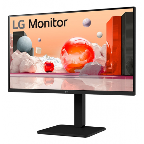 LG 27BA550-B - LED monitor - 27" - 1920 x 1080 Full HD (1080p) @ 100 Hz - IPS - 250 cd / m² - 1300:1 - 5 ms - HDMI, VGA, DisplayPort - speakers - black - 7