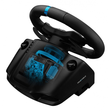 Logitech G G923 - Wheel, pedals and gear shift lever set - wired - for PC, Sony PlayStation 4, Sony PlayStation 5 - 2