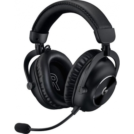 Logitech G Pro X 2 - Headset - full size - Bluetooth  /  LIGHTSPEED - wireless, wired - 3.5 mm jack - noise isolating - black - 0