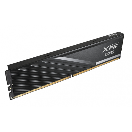 XPG LANCER BLADE RGB - DDR5 - kit - 16 GB: 2 x 8 GB - DIMM 288-pin low profile - 6400 MT / s - CL32 - 1.1 - 1.4 V - on-die ECC - black - 2