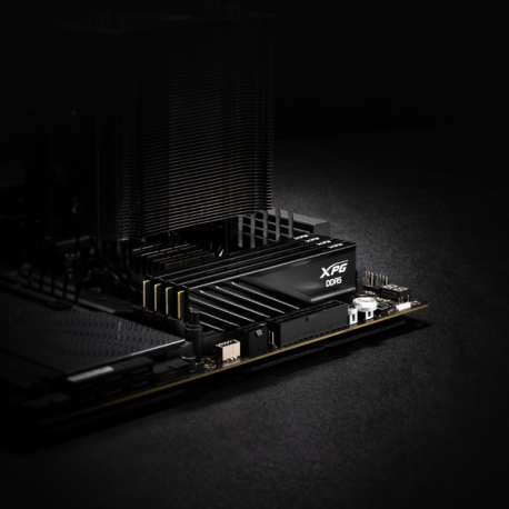 XPG LANCER BLADE RGB - DDR5 - kit - 16 GB: 2 x 8 GB - DIMM 288-pin low profile - 6400 MT / s - CL32 - 1.1 - 1.4 V - on-die ECC - black - 6